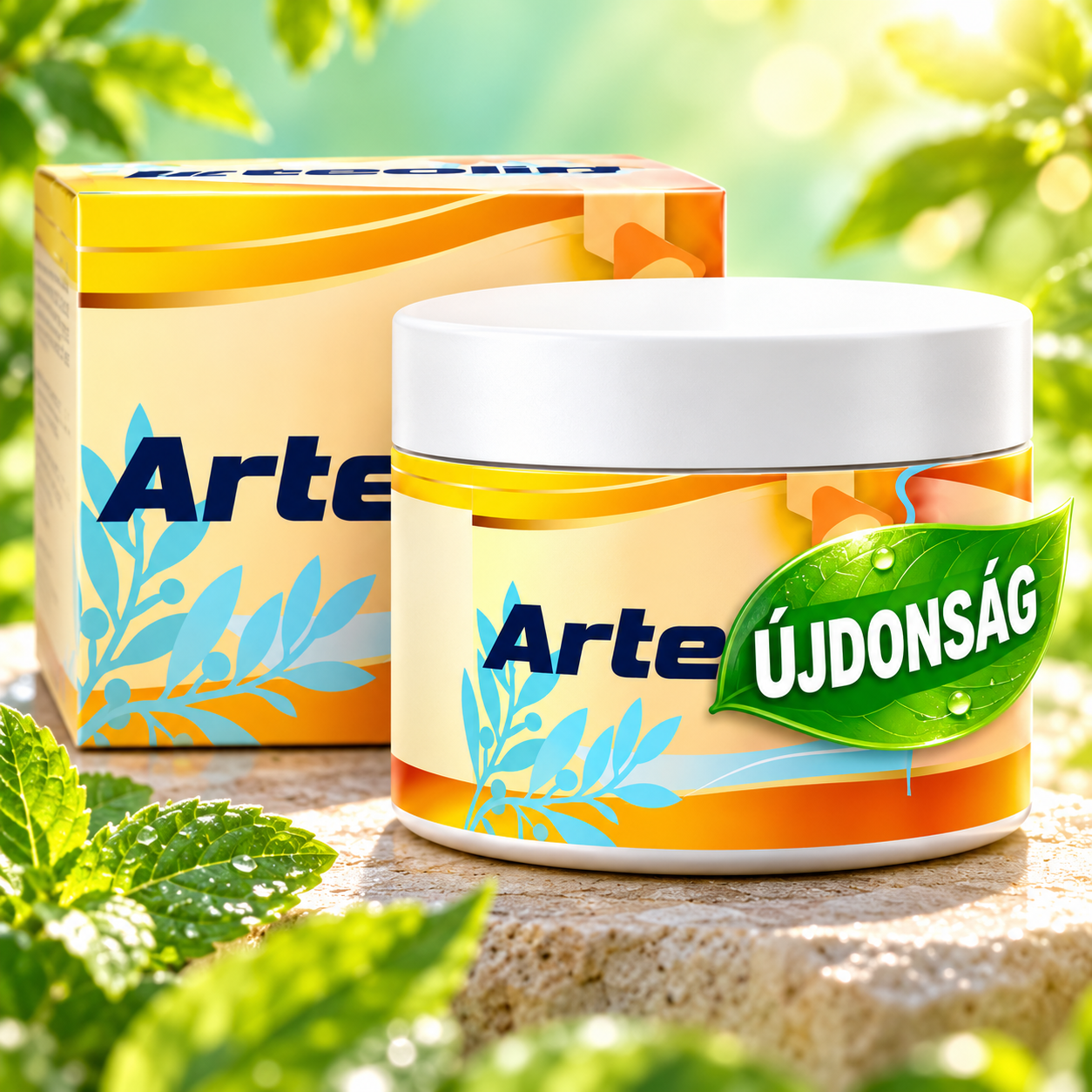 Arteolin tégely